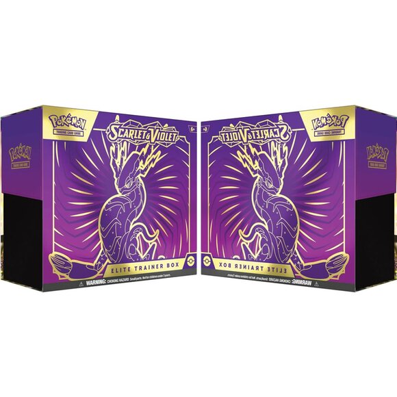 Pokemon Trading Card Game: Scarlet & Violet Elite Trainer Box - Purple - Picture 5 of 5